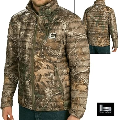 camo goose down jacket