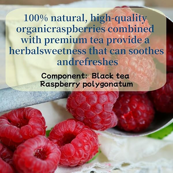 SMLTSTE 30 TEA BAGS ORGANIC DRIED RASPBERRY LEAF TEA,RED TEA NATURAL HERBAL TEA TO KEEP KIDNEY HEALTHY AND LIVER PROTECTION(4.23OZ/BAG)