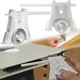 Lower Sliding Screen Door Roller Assembly Fits Andersen Gliding Screens Part #1997310 (1991 to P), 1-1/4" Nylon Concave Wheel, Edge Adjustable, 2 Pack