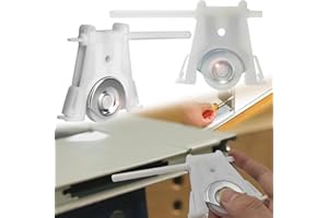 ACEPLANET Lower Sliding Screen Door Roller Assembly Fits Andersen Gliding Screens Part #1997310 (1991 to P), 1-1/4" Nylon Concave Wheel, Edge Adjustable, 2 Pack