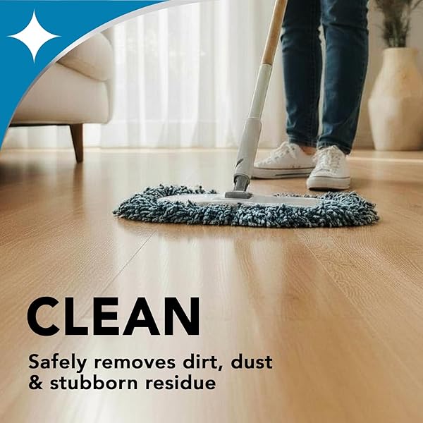 WEIMAN HARDWOOD CLEANER FOR FINISHED HARDWOOD FLOORS, ENGINEERED FLOORS, LAMINATE – STREAK-FREE RESULTS, EPA SAFER CHOICE CERTIFIED, 32 OZ