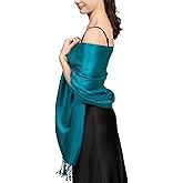 Achillea Soft Silky Pashmina Scarf for Women – Shawl Wrap for Evening Dresses, Bridesmaids, Weddings & Everyday Wear