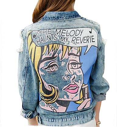 jeans jacket print