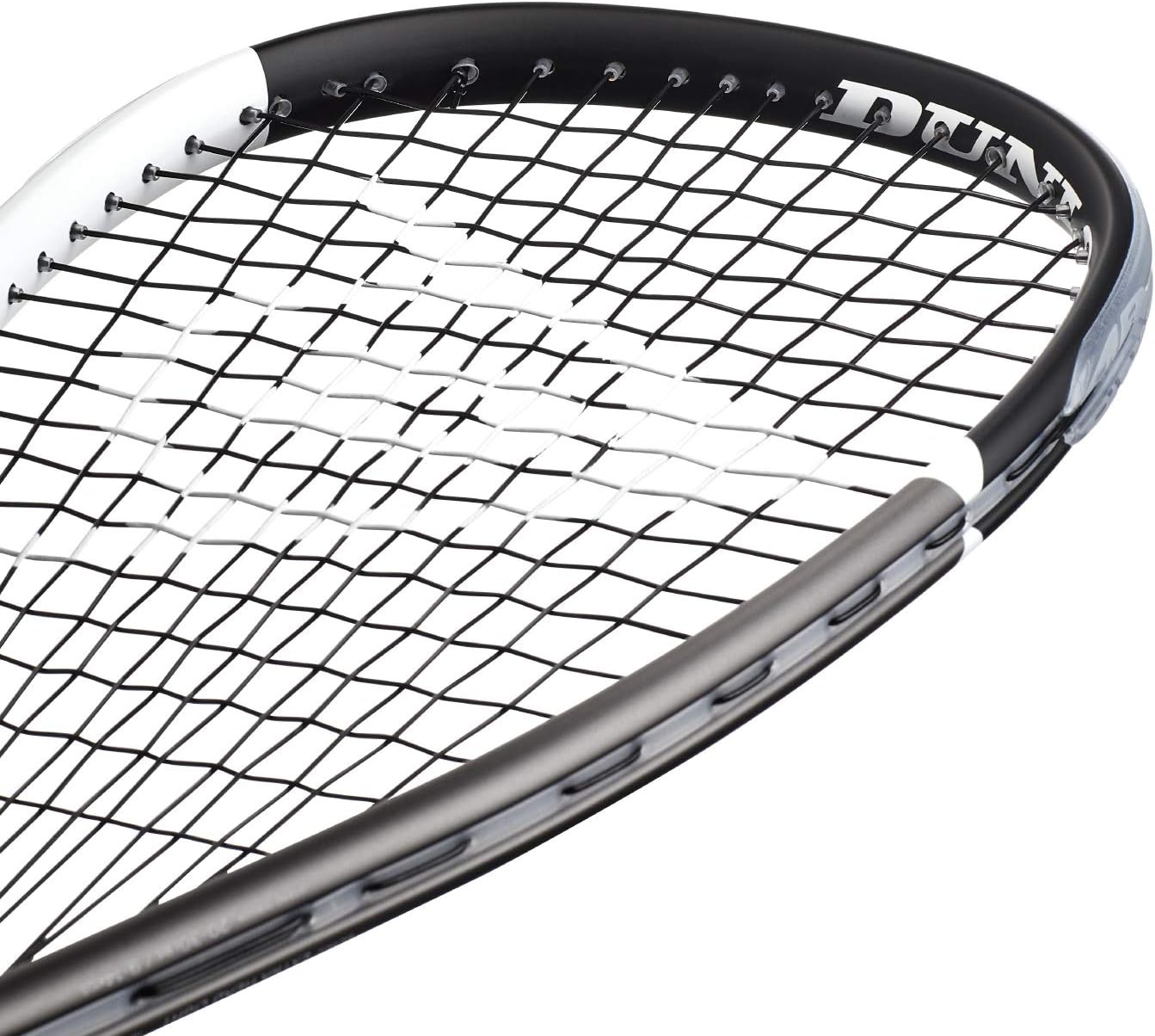 DUNLOP Blackstorm Titanium 4.0 Squash Racket Grey/White - Image 5