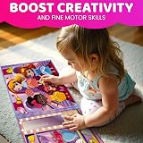 Quokka Magnetic Dress Up Dolls Book for Kids 35 Pieces Portable Travel view 4