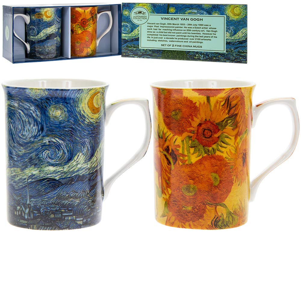 Leonardo LP92364A "Van Gogh Castle" Mugs, Set Of 2 โ image 1