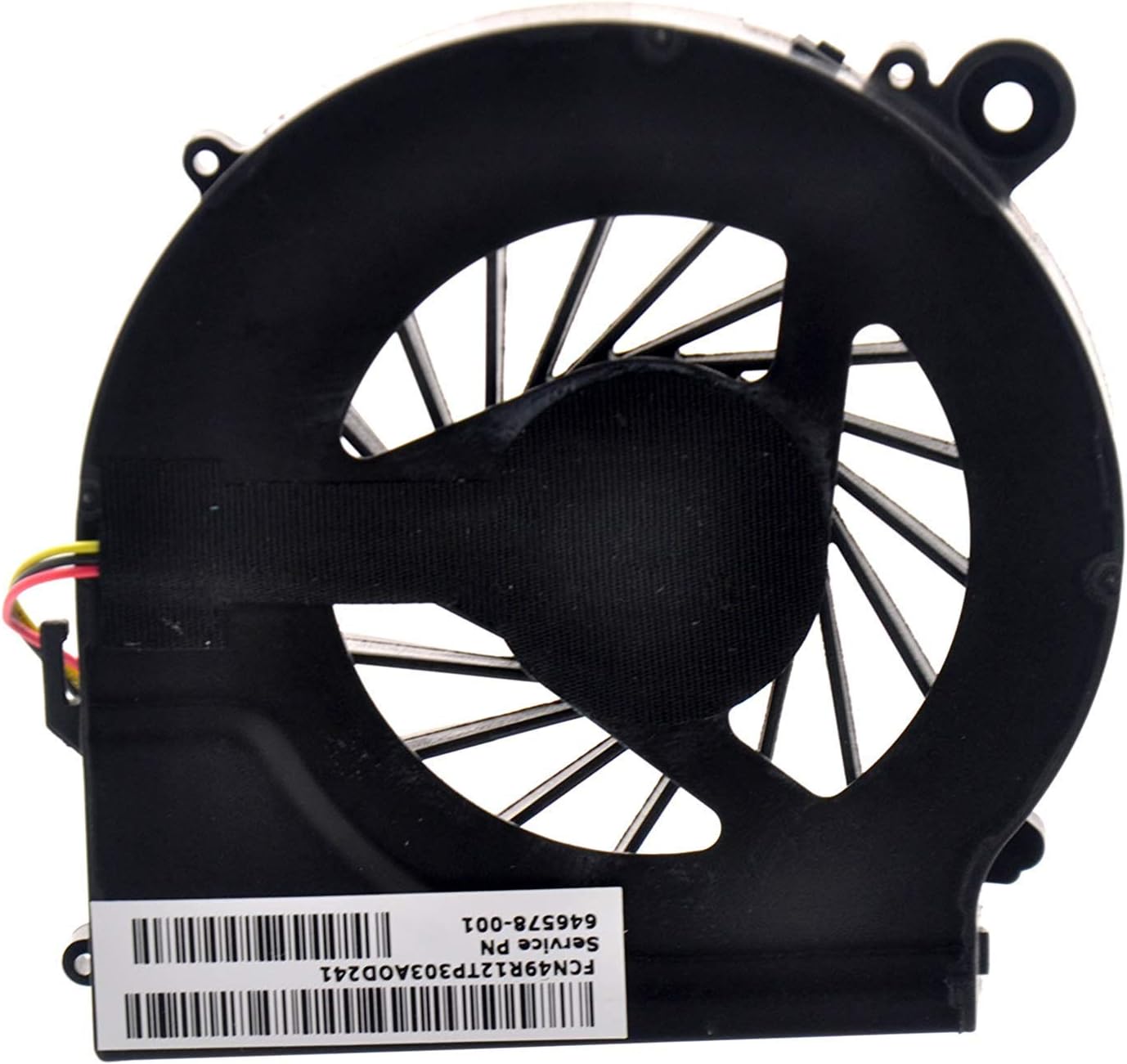 TB® Replacement Cooling FAN for Pavilion G4 G6 G7 G42 G56 CQ42 CQ62 CQ56 CQ56z Presario CQ62z G62t Q72C Series Laptop Fan Part # 646578-001 - Image 5