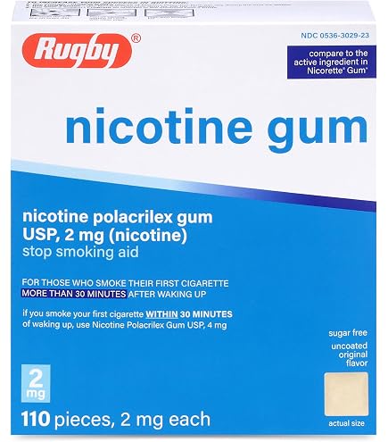 Amazon.com: Nicotine Gum 2mg Sugar Free Original Generic for Nicorette 110  Pieces per Box Pack of 4 Total 440 Pieces : Health & Household
