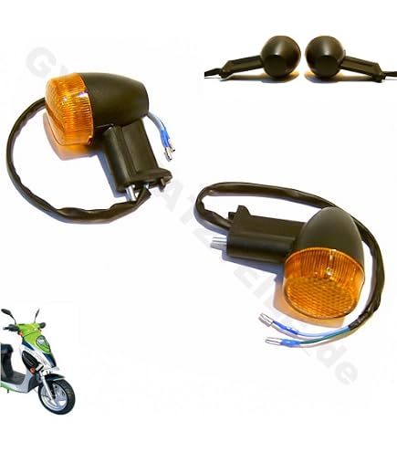 Amazon.com: 4into1 Turn Signal Lens - 33402-431-782 - Amber | Fits