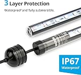 NICREW Submersible Aquarium Light RGB Multicolor 58cm 12V IP68 view 4