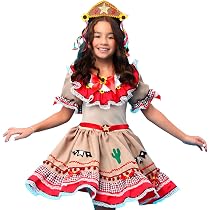 Vestido Maria Bonita Infantil Fantasia Cangaceira de Luxo Roupa ...