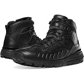 Danner Fullbore 4.5" Waterproof Boots for Men | Black Boots, Shock-Absorbing Midsole &amp; Slip-Resistant Outsole, Full-Grain Leather &amp; Mesh Upper