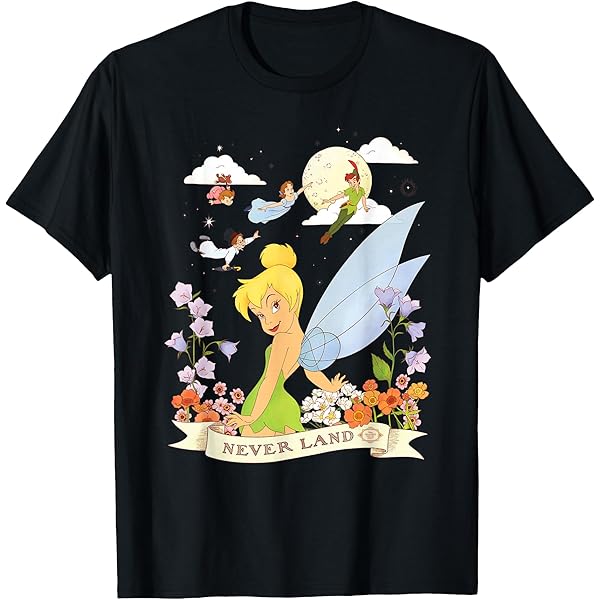 Amazon.com: Disney Peter Pan Tinker Bell Never Land Flowers and