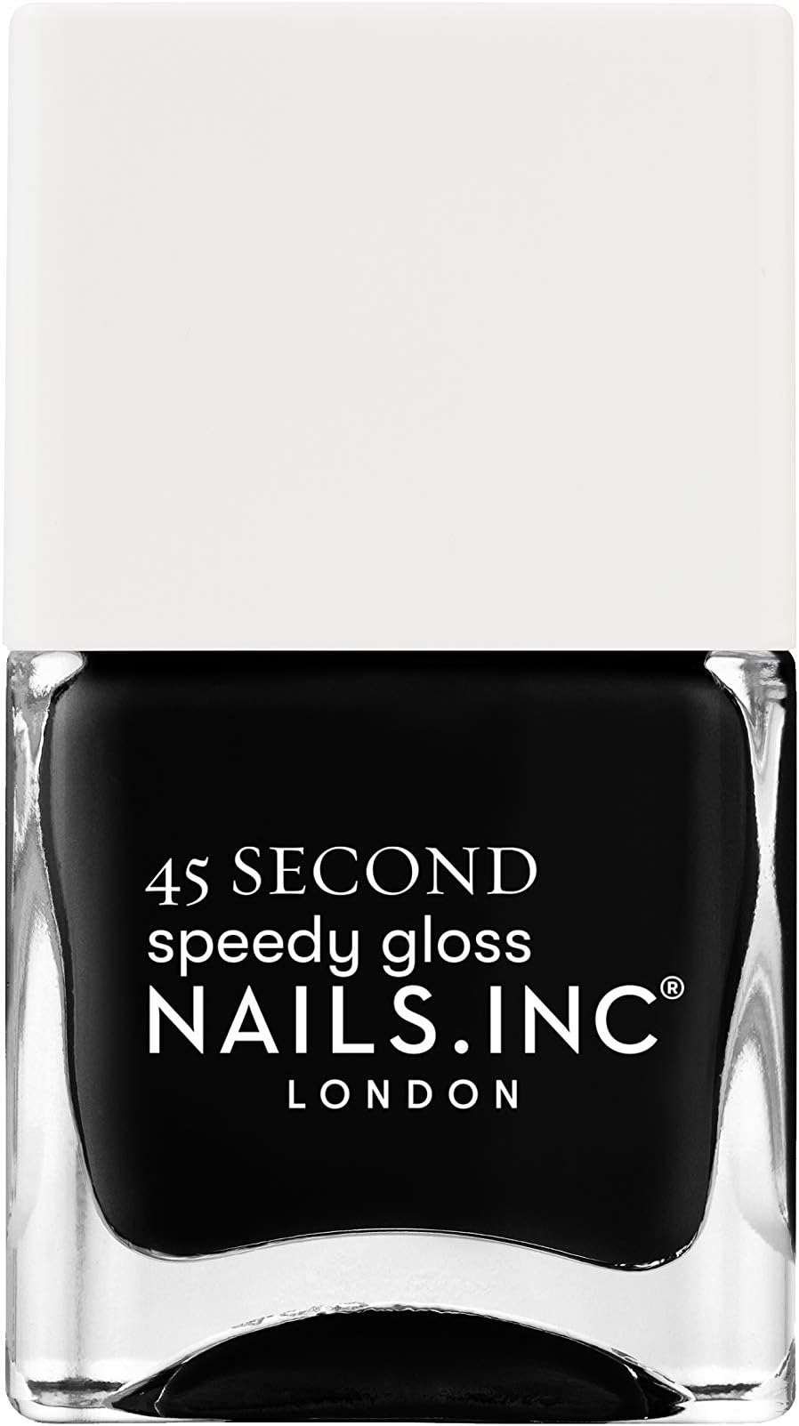 Nails.INC Cambridge Calls My Name Black Nail Polish 14 ml