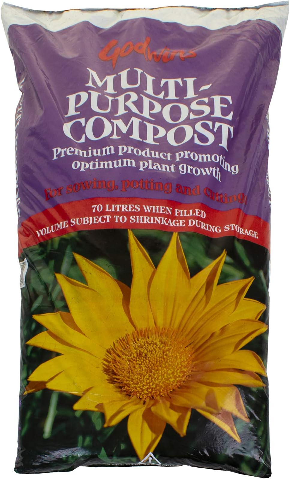 Godwins Multi Purpose Compost Top Soil Improver Horse Manure Garden Peat John Innes Crop Bags (Multi-Purpose Compost 70L)