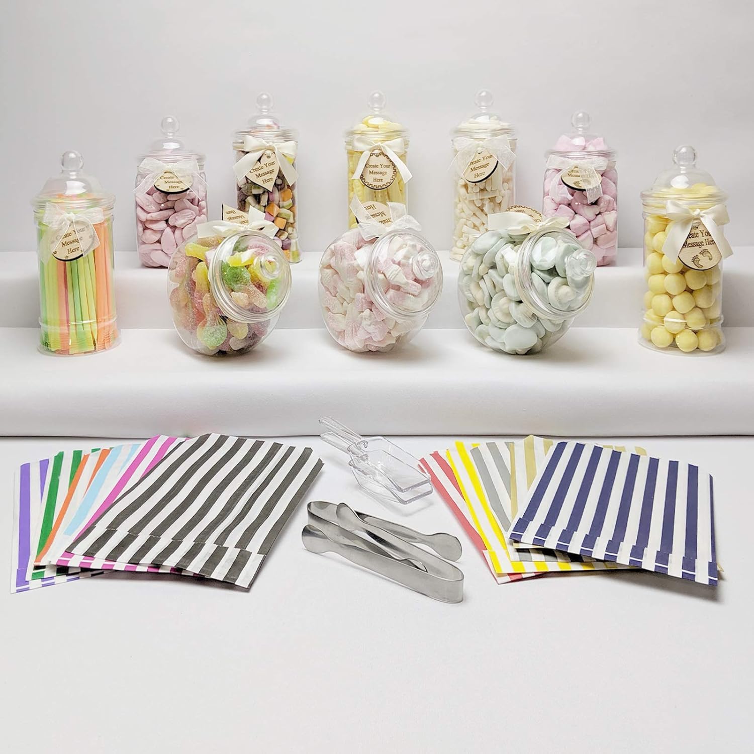 baby shower sweet jars