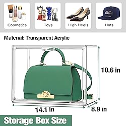 DAYOOH X-Large Clear Plastic Boxes for Big