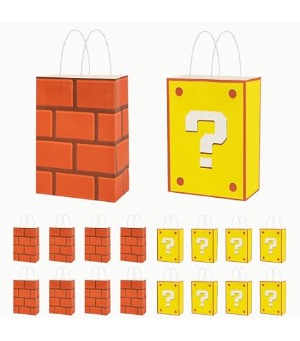YBEATY 50 PCS Question Mark Candy Bags Birthday Party Favor Bags Party...