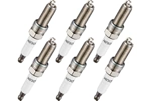 BDFHYK Iridium Spark Plugs 93175 Compatible with RDX RLX TLX 200 300 Pacifica Challenger Charger Durango Accord Odyssey Pilot Ridgeline Cherokee Wrangler Sedona Sorento ProMaster LKR7DIX11S Set of 6