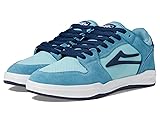 Lakai Telford Low Mens Skate Shoes, Light Blue