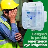 Safety First Aid Group E459T Eye Wash Kit Wall Mounted 2 x 500ml Bottles view 4