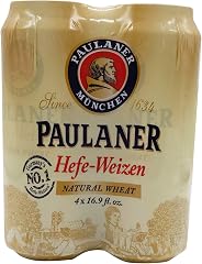 Paulaner, Wheat German, 4pk, 16.9 Fl Oz Cans