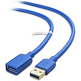 Cable Matters SuperSpeed USB 3.0 Type A Male to Female Extension Cable in Blue 10 Feet