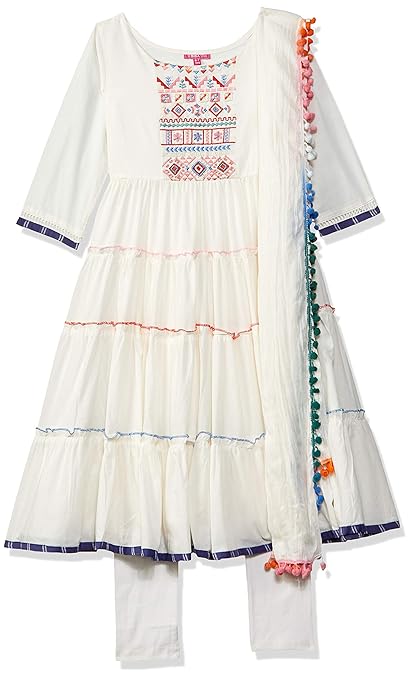 Girl's Cotton Salwar Suit Set