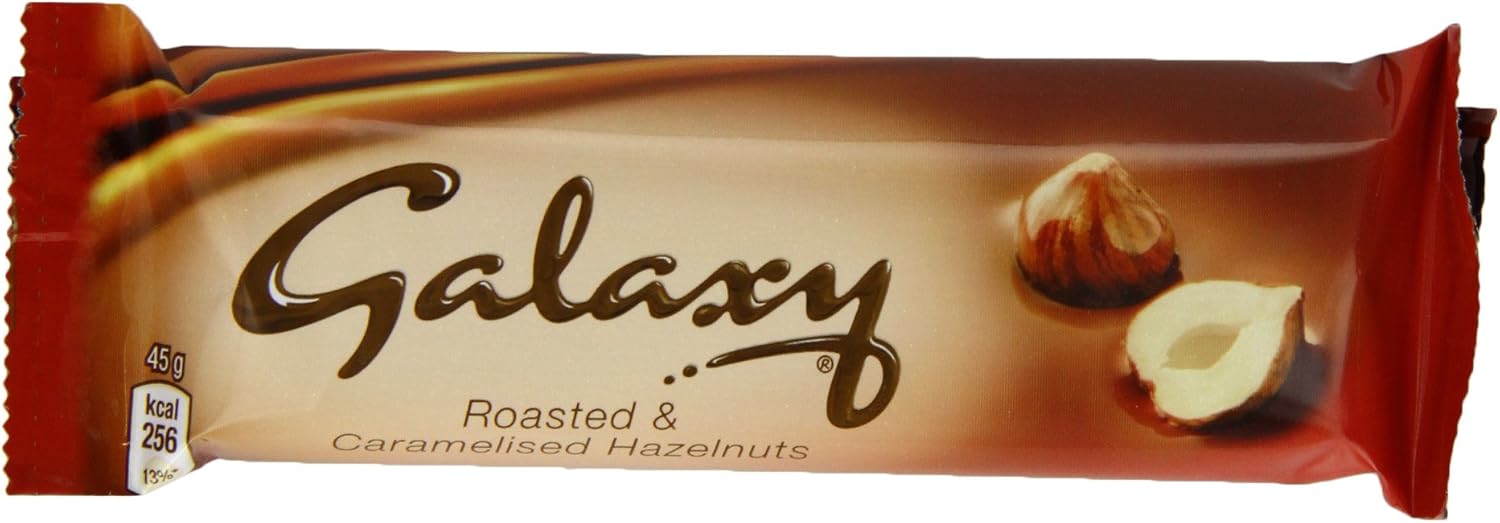 Galaxy Roasted and Caramalised Hazelnut 45 g (Pack of 24) Amazon.co.uk
