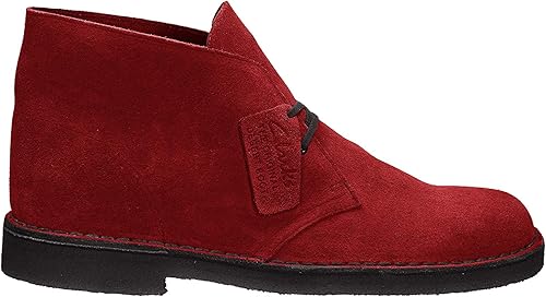 clarks red shoes mens