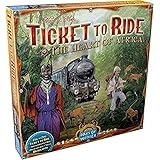 Ticket to Ride The Heart of Africa Board Game EXPANSION | Board Game for Adults and Family | Train Game | Ages 8+ | For 2 to 