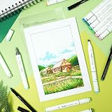 Ohuhu 80 Color Alcohol Markers Dual Tips AP Certified Art Set view 2