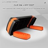 JLL Fitness Large Aerobic Step Platform 81x31x20cm Three Heights Blue view 4