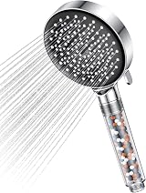 YEAUPE Shower Head High Pressure Filter 6 Modes G1/2 Connector