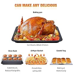 Geek Chef Air Fryer Toaster Oven, 7-In-1 Toaster