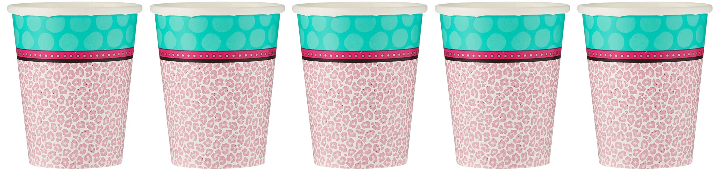 Creative ConvertingSparkle Spa Party Hot and Cold Cup 8 Pieces, 9 Oz Capacity