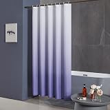 Furlinic Shower Curtain 72x72 inch Polyester Mould Proof Waterproof with 12 view 3
