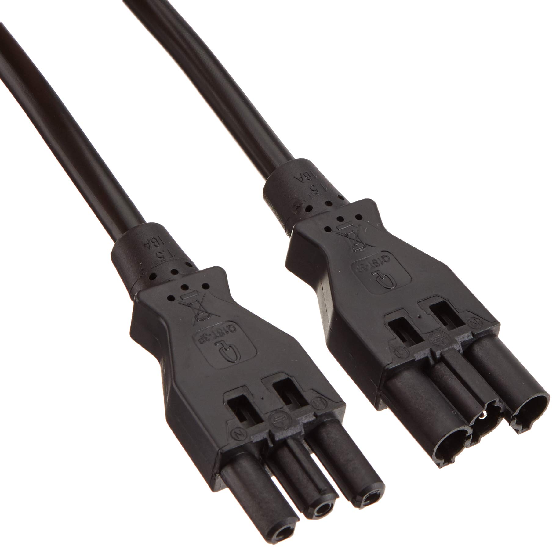 Qneqt Extension 0.5 m H05VV-F 3G1.5 Black