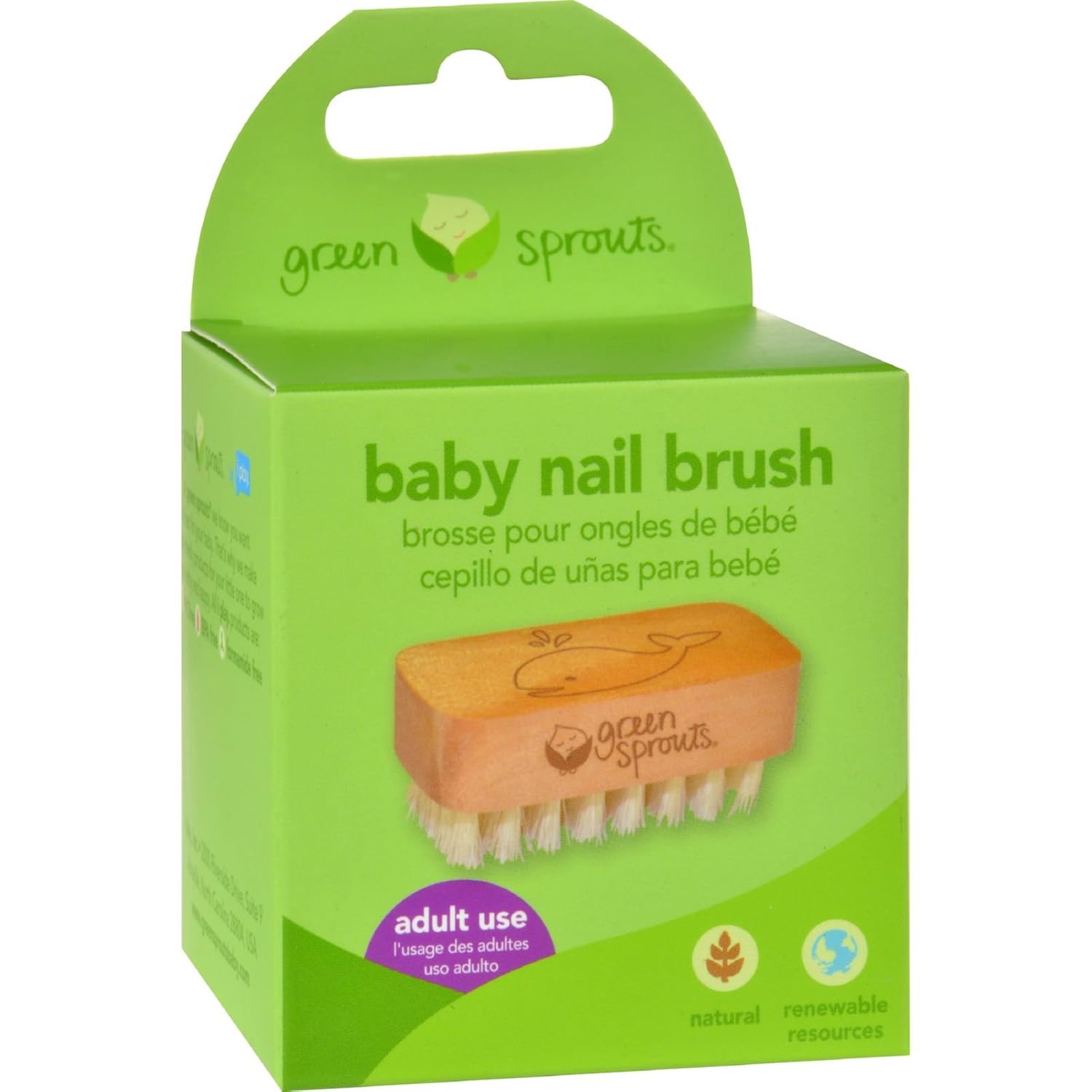 green sprouts baby brush