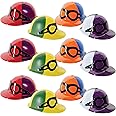 Beistle 12 Piece Assorted Color Novelty Plastic Jockey Helmets For Derby Day Theme Party Decorations