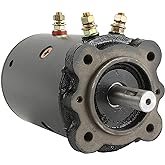 DB Electrical 430-20032 Winch Motor for Ramsey Tulsa Liftmore Pierce Sales 12 Volt/W-9143 /PS534-H; M3300-BB ; black