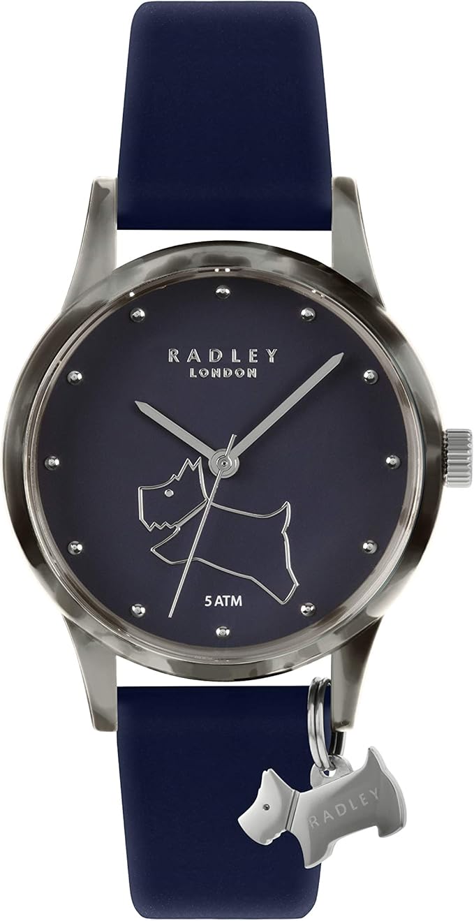 Radley Ladies Watch it! Blue Silicone Strap Watch RY2845 Amazon.co.uk