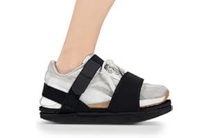 Vive Shoe Leveler for Men & Women - Length Adjustment Risers for Leg Correction Support & Walking Boot - Lightweight Lift Device with Adjustable Height (3 Levels) (Medium)