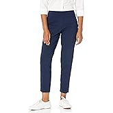 Ruby Rd. Womens Womens Mid-Rise Pull-on Straight Solar Millenium Tech Ankle Pant