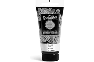 SPEEDBALL ART PRODUCTS 003400 Block Print Ink 37Cc, Black