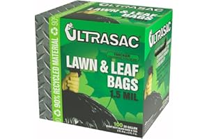 Ultrasac 39 Gal. Lawn and Leaf Bags (100 Count) - 1 Pack