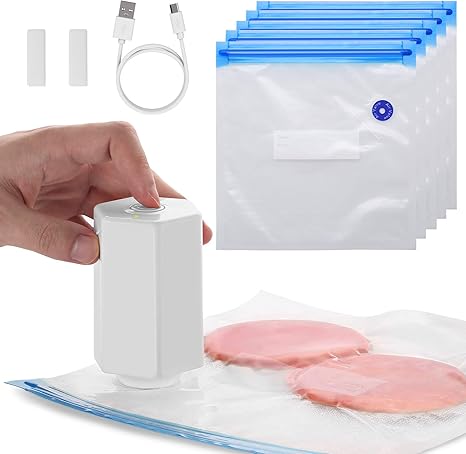 reusable vacuum seal freezer bags