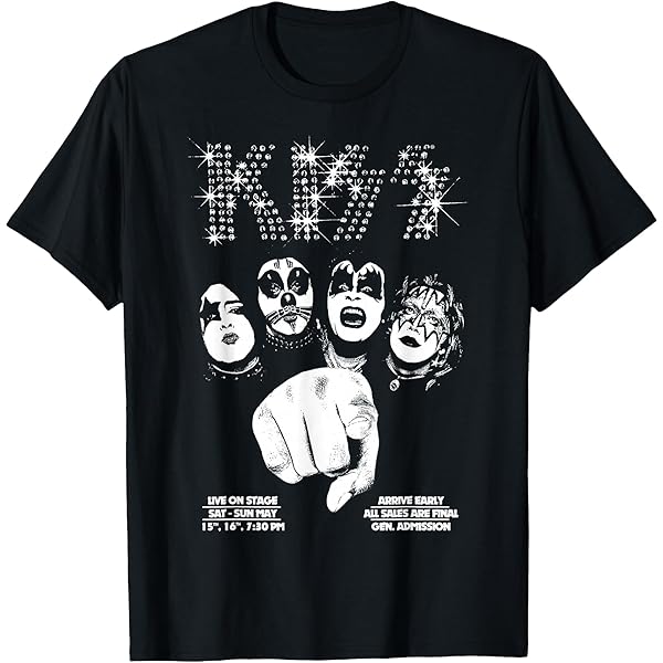 Amazon.com: KISS - Destroyer: The Spirit of '76 T-Shirt