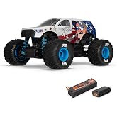 ARRMA 1/16 Freedom Flyer 4X4 RTR Monster RC Truck, ARA2130FF | Battery &amp; Charger Included, White