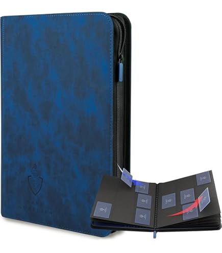 Amazon.com: Card Guardian - 9 Pocket Premium Binder with Zipper